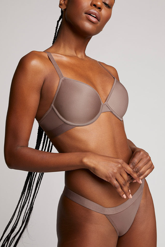Stealth Mode Demi Bra in Haze