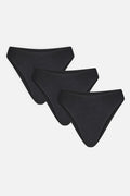 Cloud Cotton French Cut Brief in Black (Pack)