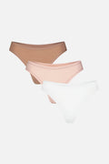 Cloud Cotton Low Thong in Honey (Pack)