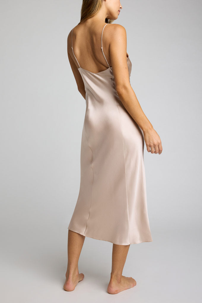 Eclipse Washable Silk Slip in Fizz
