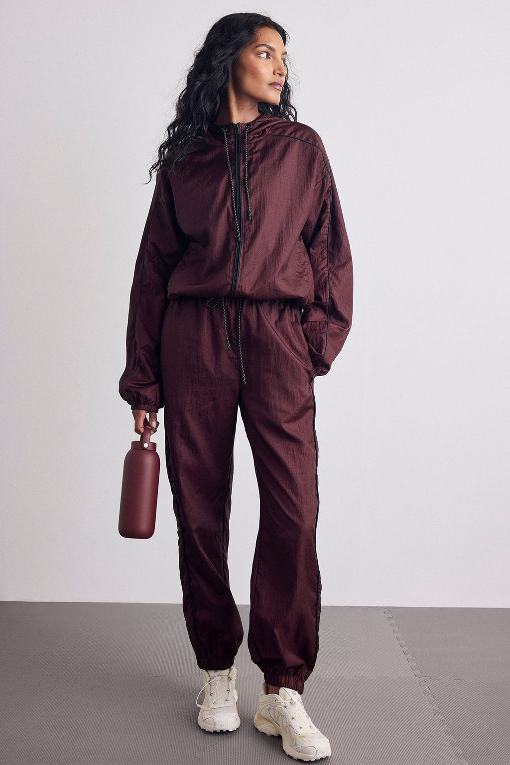 Parachute Jacket in Garnet