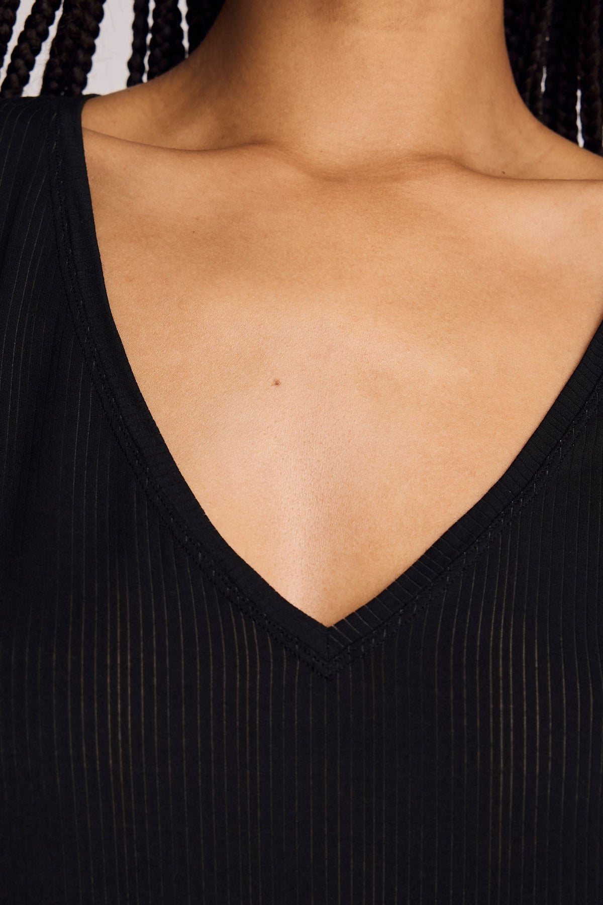 Whipped Boyfriend V Tee in Black