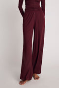 Whipped Track Pant in Garnet