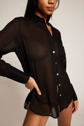 Island Shirt in Black