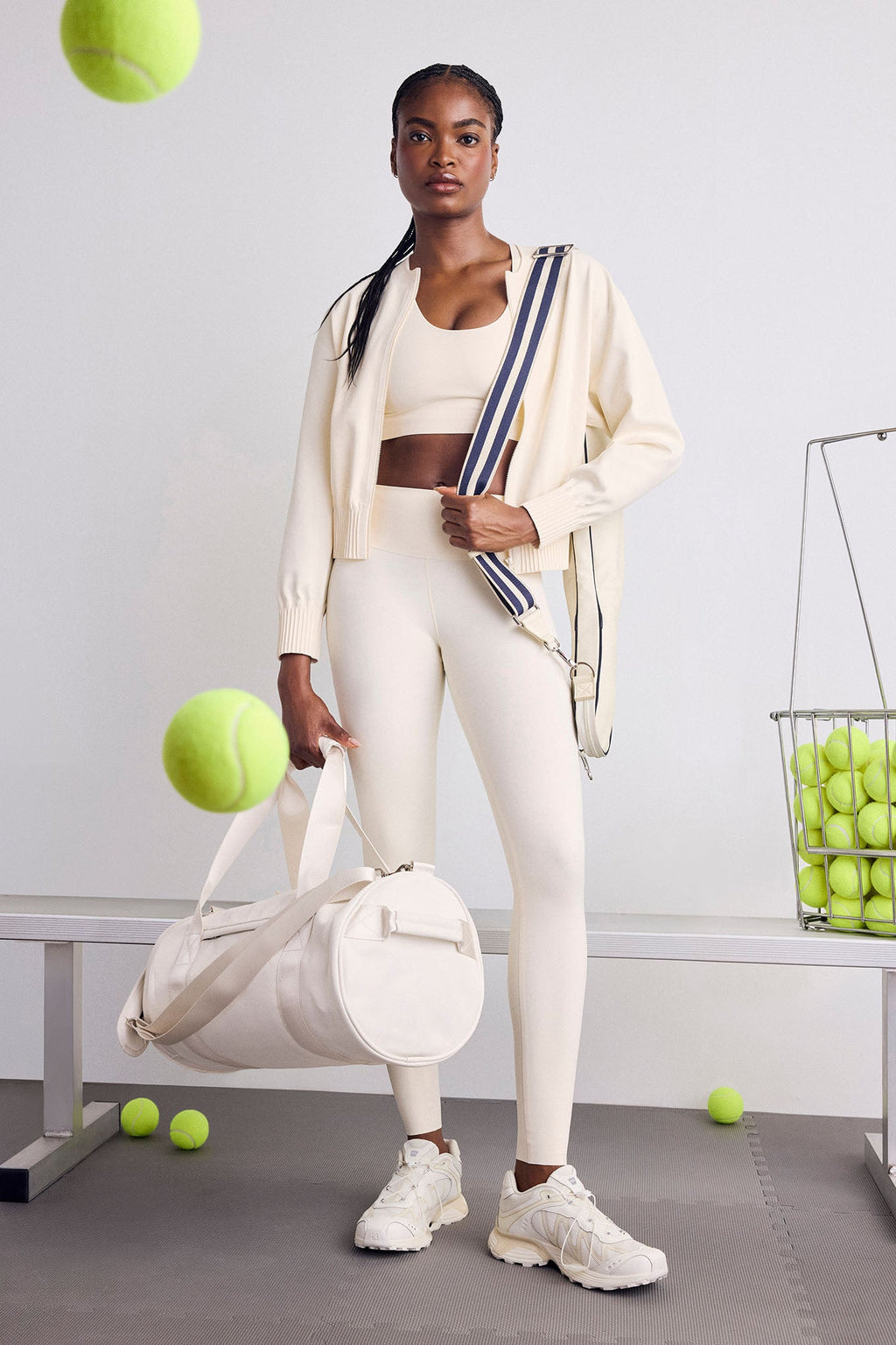 Base Sport™ – Bomber in Cream