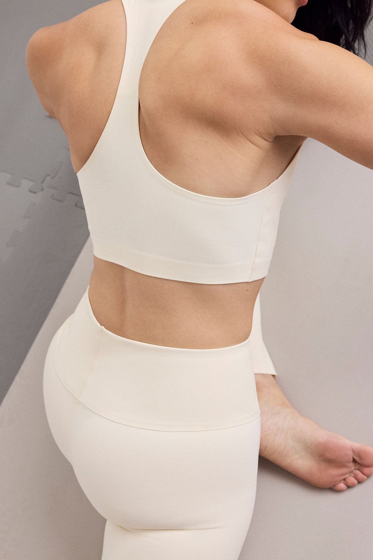 Base Sport™ – Racerback Top in Cream