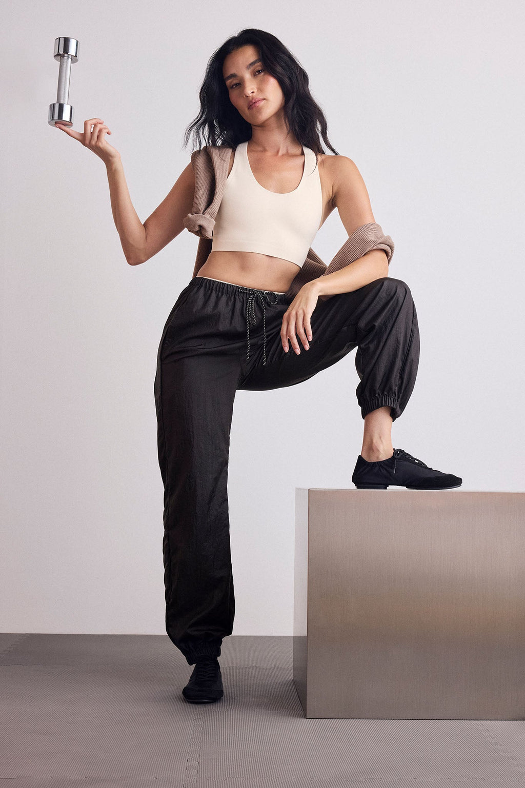 Base Sport™ – Racerback Top in Cream